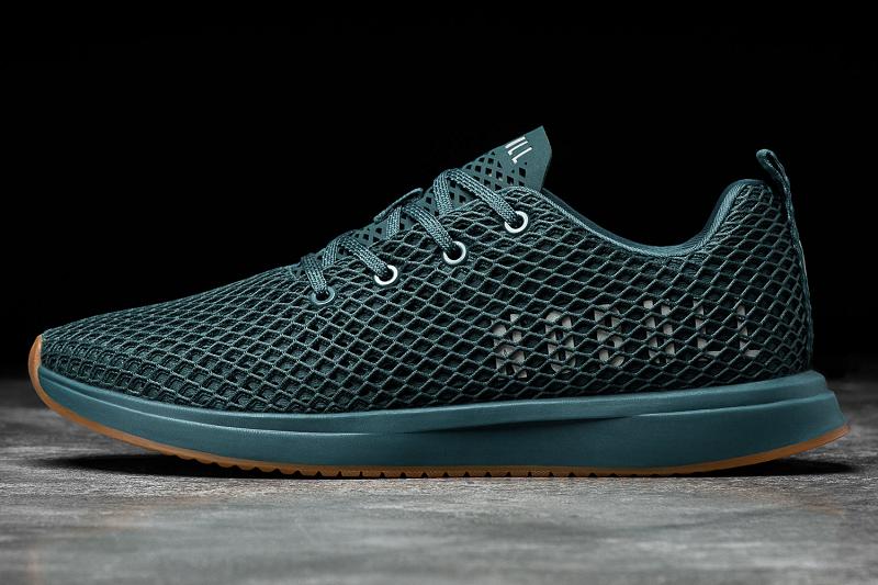 Nobull Deep Teal Mesh Runner Women's Running Shoes Deep / Turquoise | USA I1758L